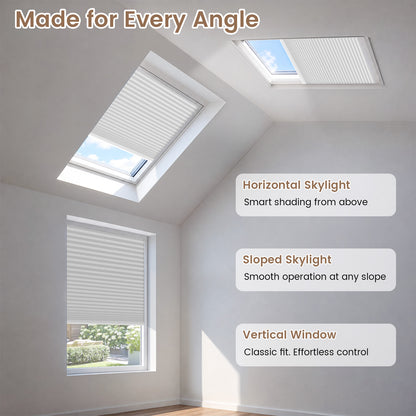 Kincmo Motorized Skylight Cellular Shades