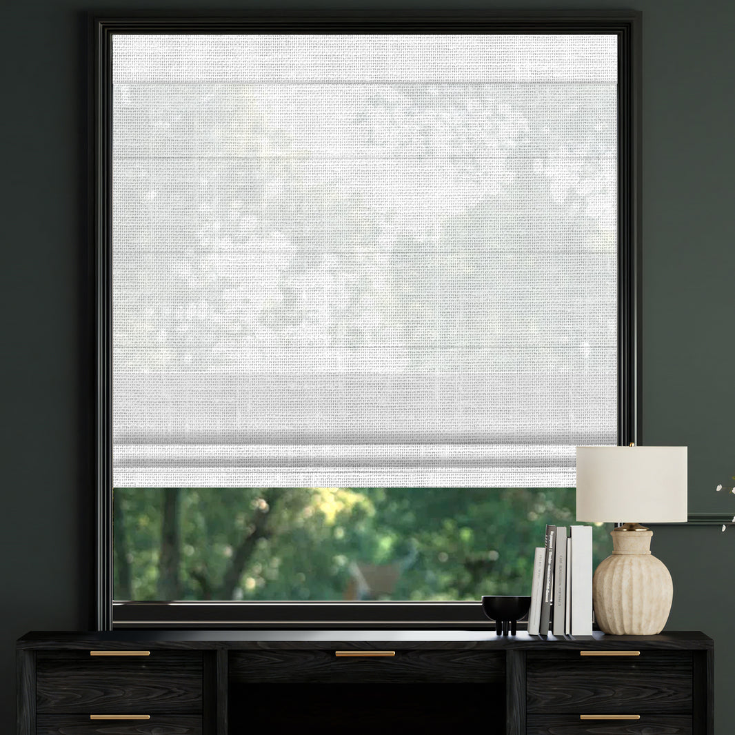 sheer roman blinds
