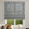 Kincmo Motorized Light Filtering Roman Shades 50% Blackout - Woven