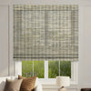 woven fabric roman shades