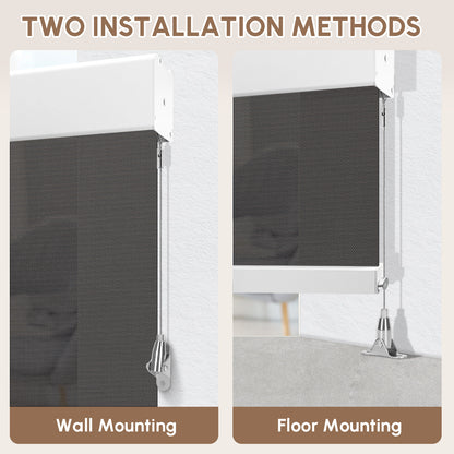 Kincmo Motorized Outdoor Shades 1%/3%/5% Openness