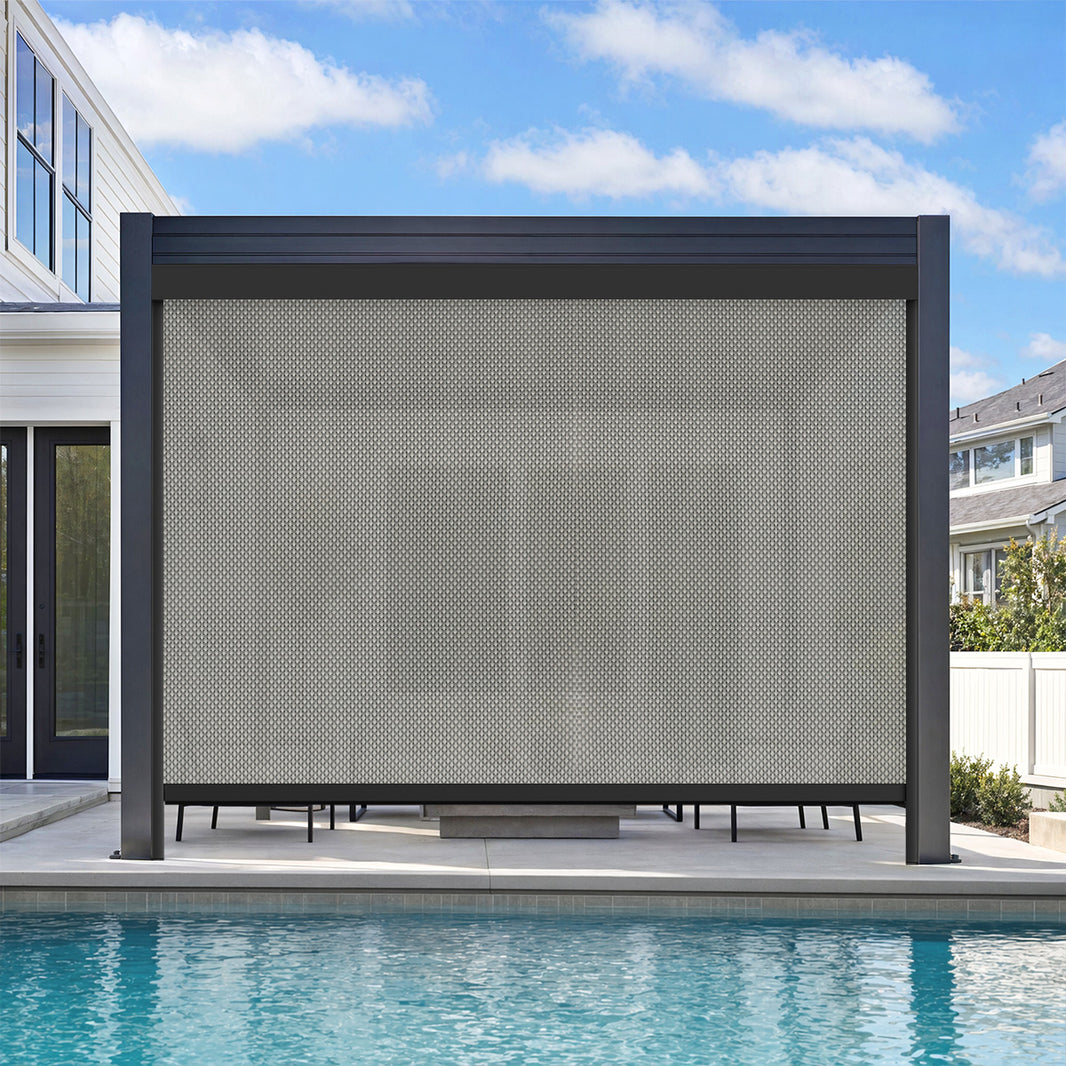 Kincmo Motorized Zipper Track Windproof & Smart Outdoor Screens