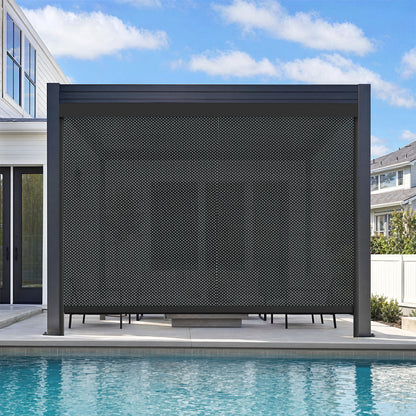 Kincmo Motorized Zipper Track Windproof & Smart Outdoor Screens