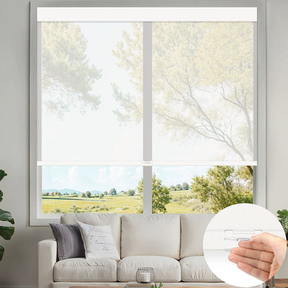 Kincmo Cordless UV Protection Solar Shades 0%/1%/3%/5% Openness