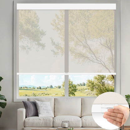 Kincmo Cordless UV Protection Solar Shades 1%/3%/5% Openness