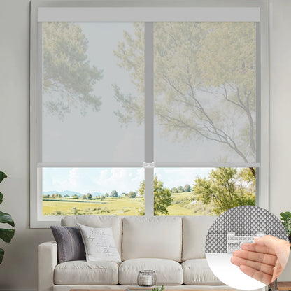 Kincmo Cordless UV Protection Solar Shades 0%/1%/3%/5% Openness