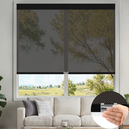 Kincmo Cordless UV Protection Solar Shades 1%/3%/5% Openness