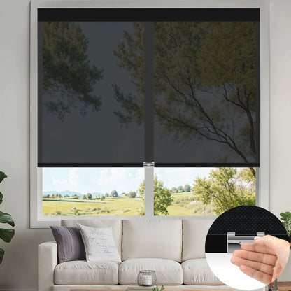 Kincmo Cordless UV Protection Solar Shades 1%/3%/5% Openness
