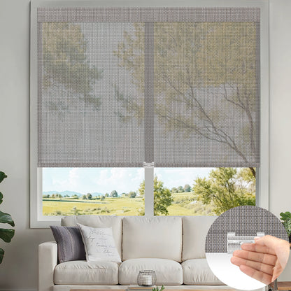 Kincmo Cordless UV Protection Solar Shades 0%/1%/3%/5% Openness