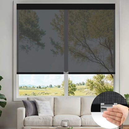 Kincmo Cordless UV Protection Solar Shades 1%/3%/5% Openness