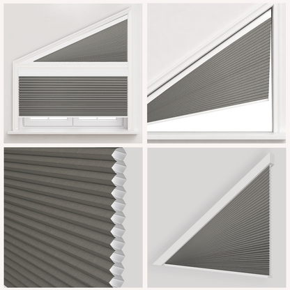 Kincmo Motorized Triangle Cellular Shades