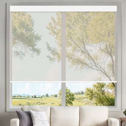 Kincmo Motorized UV Protection Solar Shades 0%/1%/3%/5% Openness