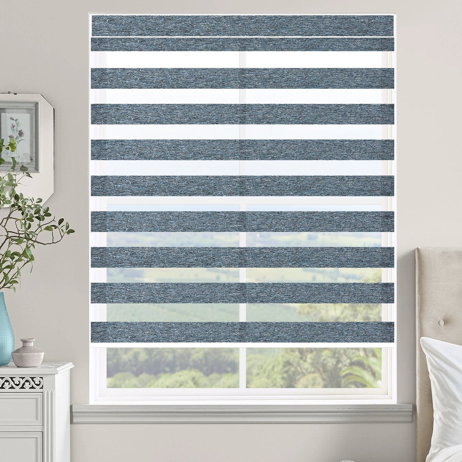 Buy Cheap Motorized Zebra Blinds & Zebra Shades Online | Kincmo