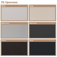 Kincmo Outdoor Shade Fabric Swatches