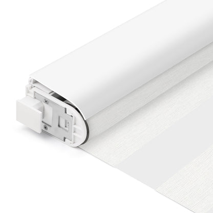 Kincmo No Drill Cordless Zebra Shades 60%/75% Blackout - Monet