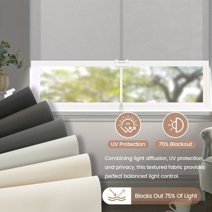 Kincmo Cordless UV Protection Solar Shades 1%/3%/5% Openness