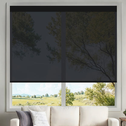 Kincmo Motorized UV Protection Solar Shades 1%/3%/5% Openness