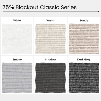 Kincmo Light Filtering Roller Fabric Swatches