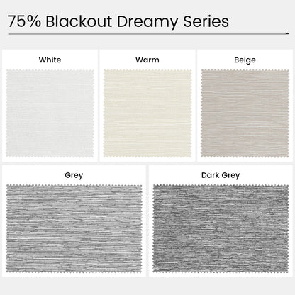 Kincmo Light Filtering Roller Fabric Swatches