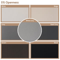 Kincmo Outdoor Shade Fabric Swatches