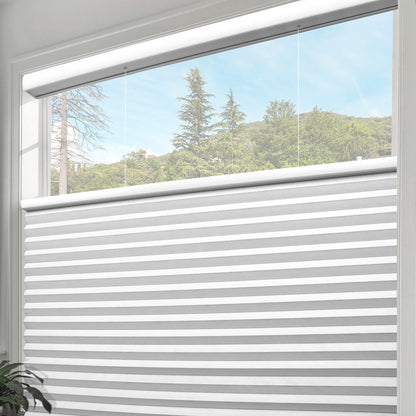 Kincmo Motorized 100% Blackout Top Down Bottom Up Cellular Shades | Double Cell