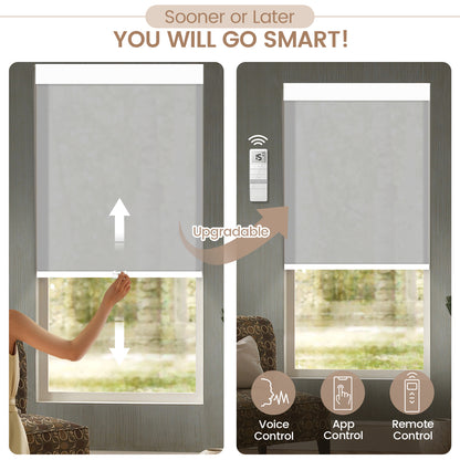 Kincmo Cordless UV Protection Solar Shades 1%/3%/5% Openness