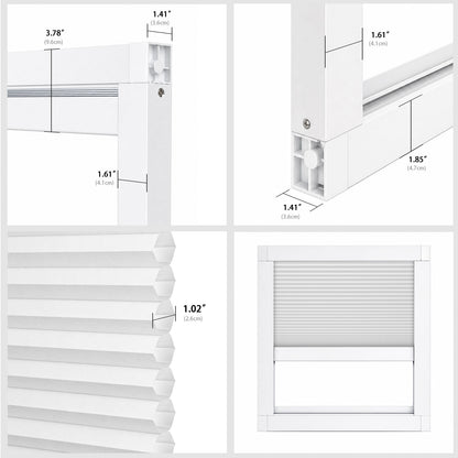 Kincmo Motorized Skylight Cellular Shades