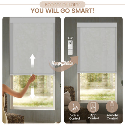 Kincmo Cordless UV Protection Solar Shades 0%/1%/3%/5% Openness