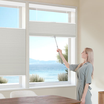 Kincmo Cordless Top Down Bottom Up Cellular Shades, 100% Blackout | Double Cell