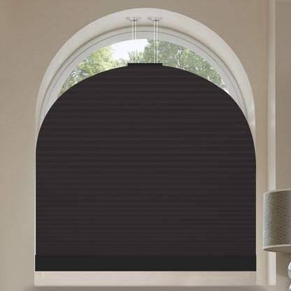 Kincmo Motorized Elongated Arched Cellular Shades