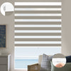 Kincmo No Drill Cordless Zebra Shades 95% Blackout - Gabriel