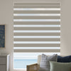 Kincmo Motorized Zebra Shades 95% Blackout - Gabriel