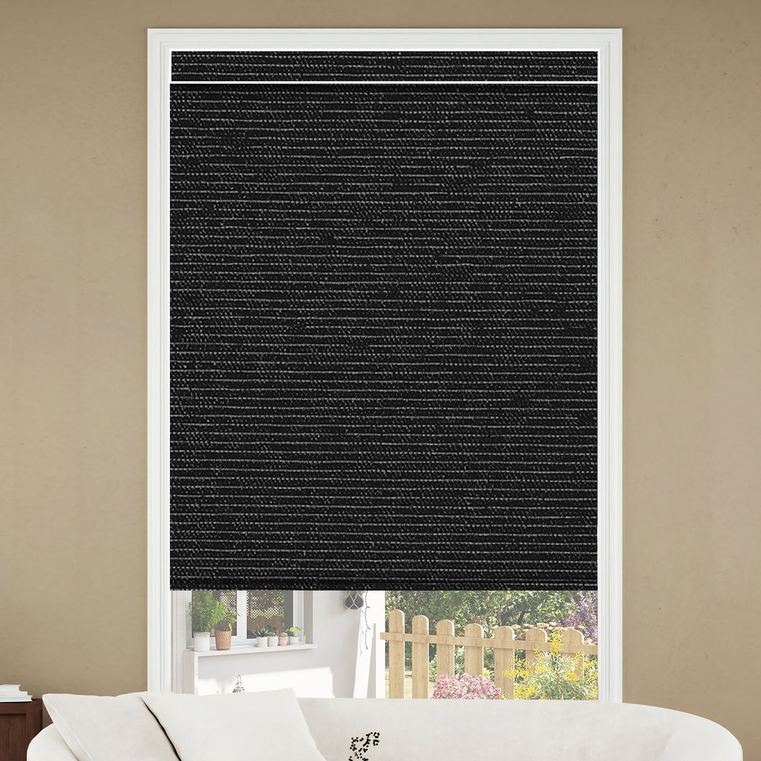 Kincmo Motorized Roller Shades 100% Blackout - Eclipse