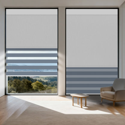 Kincmo Motorized Dual Shades | Roller Shades & Zebra Shades