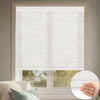 Kincmo Cordless Light Filtering Roller Shades 75% Blackout - Aqua Waves