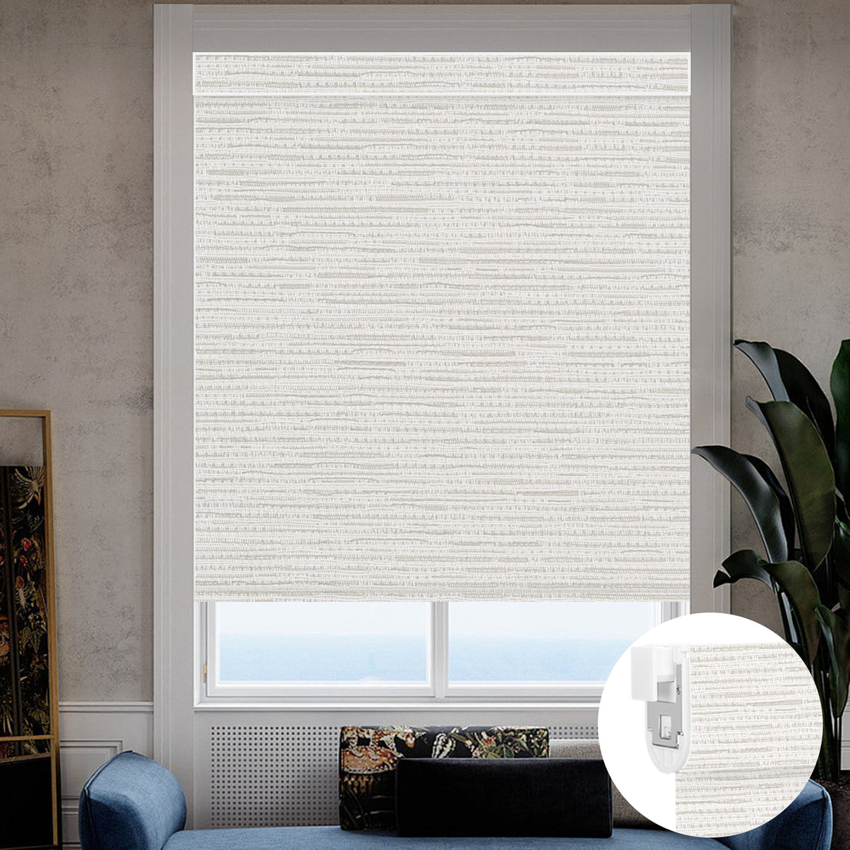 beige fit blinds without drilling