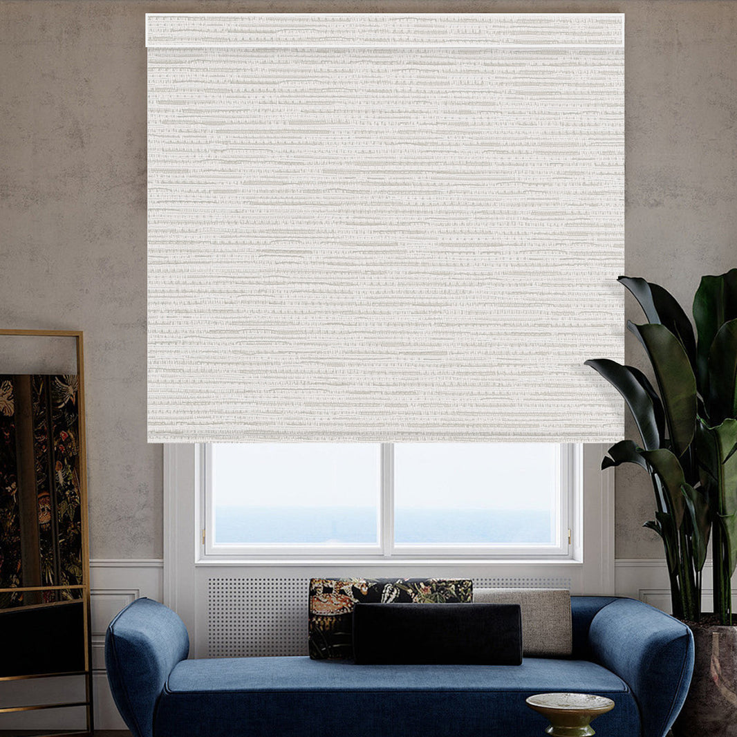 Kincmo Motorized Roller Shades 100% Blackout - Aqua Waves