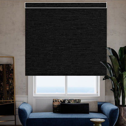 Kincmo Motorized Roller Shades 100% Blackout - Aqua Waves