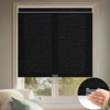Kincmo Cordless Light Filtering Roller Shades 75% Blackout - Aqua Waves