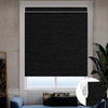 Kincmo No Drill Roller Shades, Motorized 100% Blackout - Aqua Waves