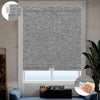 Kincmo No Drill Cordless Roller Shades 100% Blackout - Aqua Waves