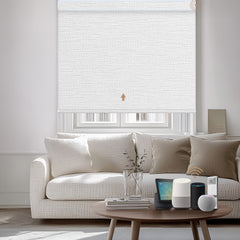 Kincmo Motorized Roller Shades 100% Blackout - Aqua Waves
