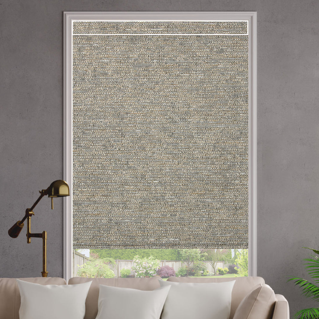 Kincmo Motorized Roller Shades 100% Blackout - Atlantic