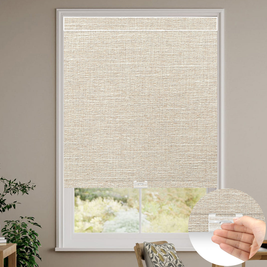 Kincmo Cordless 100% Blackout Roller Shades - Aurora