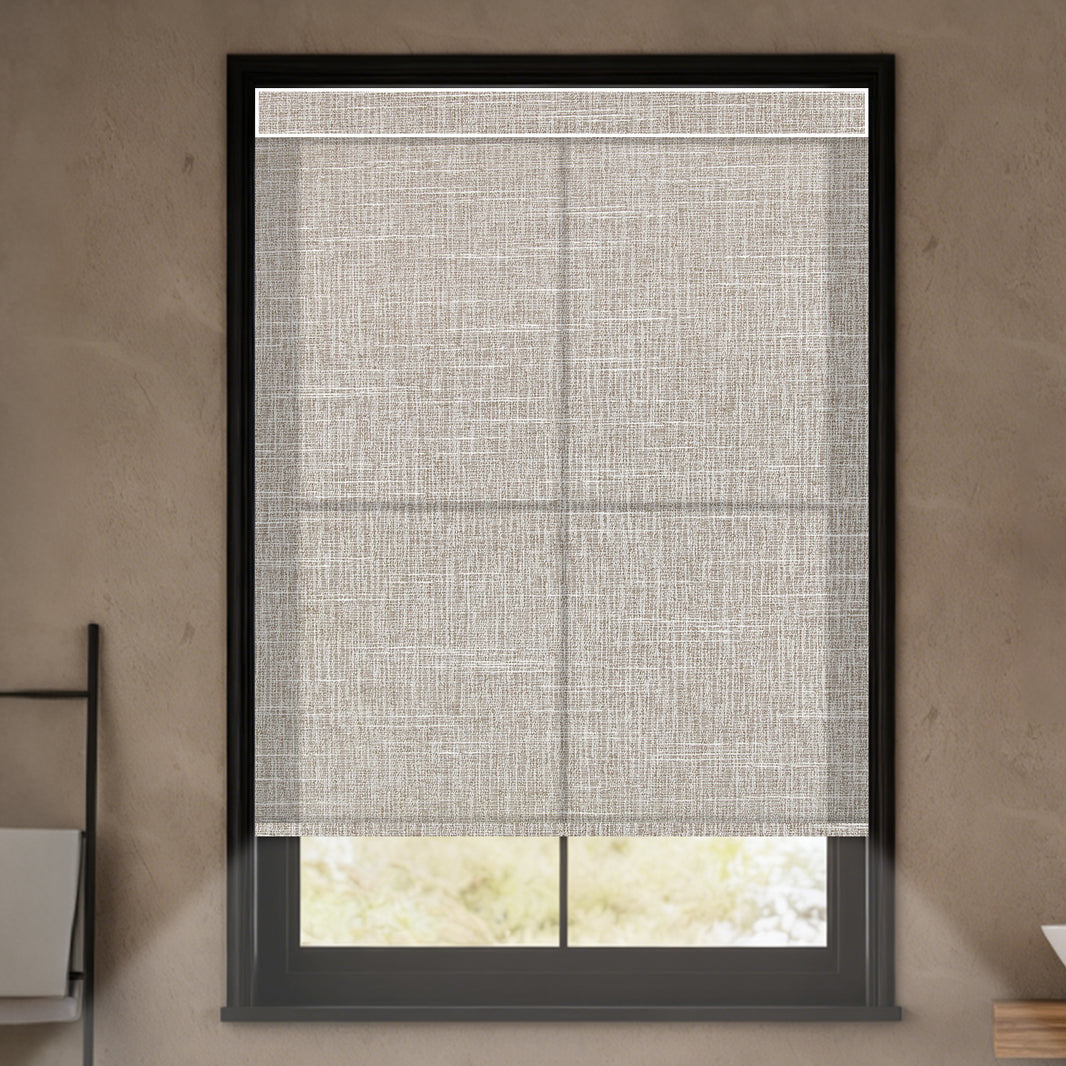 Kincmo Motorized Light Filtering Roller Shades 70% Blackout - Aurora