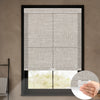 Kincmo Cordless Light Filtering Roller Shades 70% Blackout - Aurora