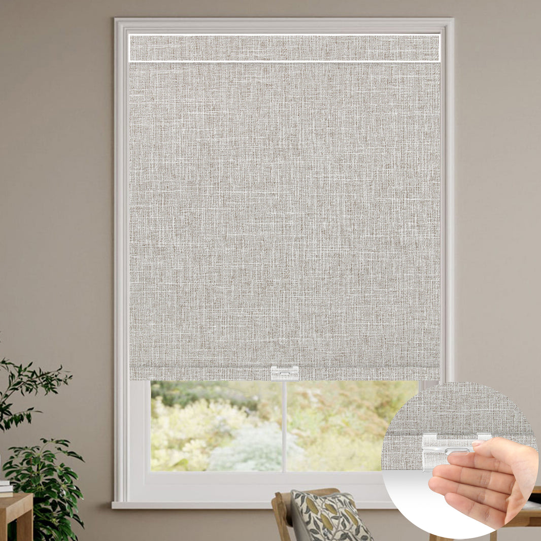 Kincmo Cordless 100% Blackout Roller Shades - Aurora
