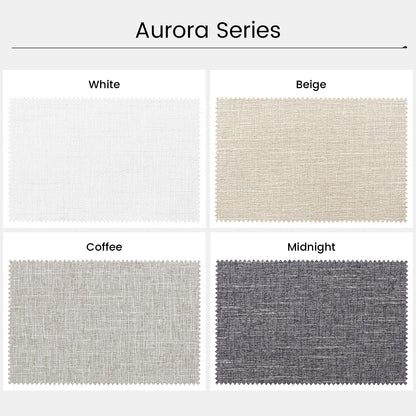 Kincmo 100% Blackout & Light Filtering Roller Fabric Swatches