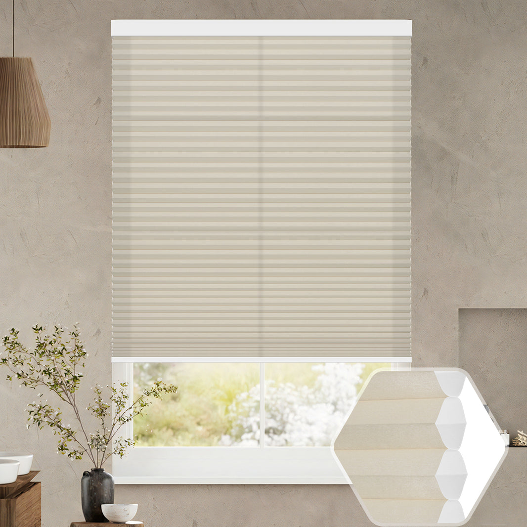 Kincmo Thermal Insulating Light Filtering Motorized Cellular Shades