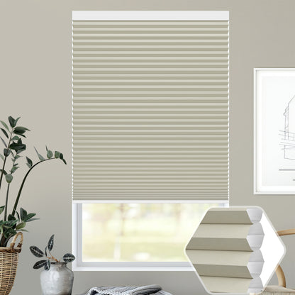 Kincmo 100% Blackout Energy Saving Motorized Cellular Shades